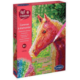 Cuadro con diamantes caballo sentosphere 2