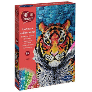 Cuadro con diamantes tigre sentosphere 2