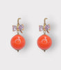 Pendiente guimauve boule coral julie sion 1
