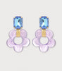 Pendiente florem strass purple julie sion 1