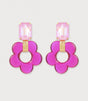Pendiente florem strass pink julie sion 1