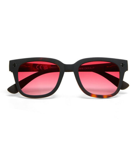 Gafas de sol okkia giovanni black havana red lens 1