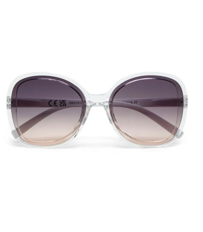 Gafas de sol okkia anna transparent white black lens 1