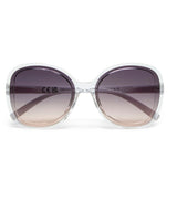 Gafas de sol okkia anna transparent white black lens 1