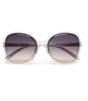 Gafas de sol okkia anna transparent white black lens 1