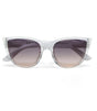 Gafas de sol okkia silvia transparent white black lens 1