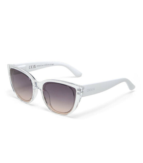 Gafas de sol okkia silvia transparent white black lens 2