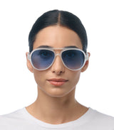 Gafas de sol okkia alessio transparent white 2