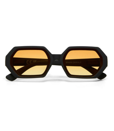 Gafas de sol okkia andrea black yellow lens 1