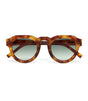 Gafas de sol okkia zeno round sahara havana green lens 1