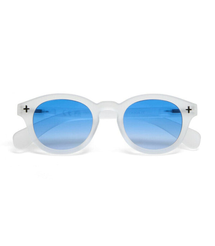 Gafas de sol okkia milano transparent white 1
