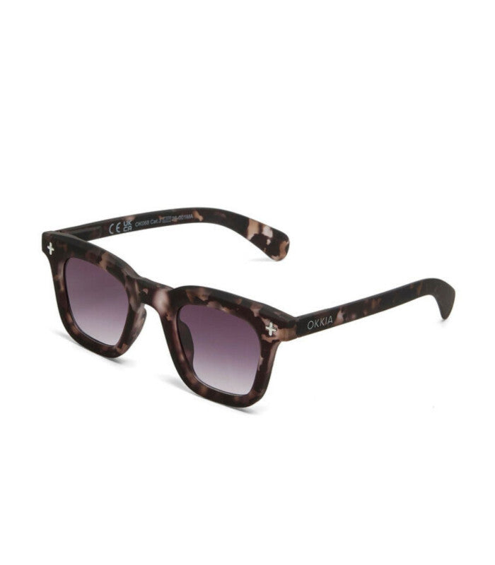 Gafas de sol okkia milano black havana yellow lens 2