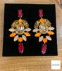 Pendiente cristal lilia ambar aldazabal joyas 1