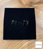 Pendiente cristal lucia negro aldazabal joyas 1