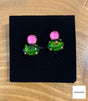 Pendiente cristal laura menta aldazabal joyas 1