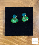 Pendiente cristal laura oliva aldazabal joyas 1