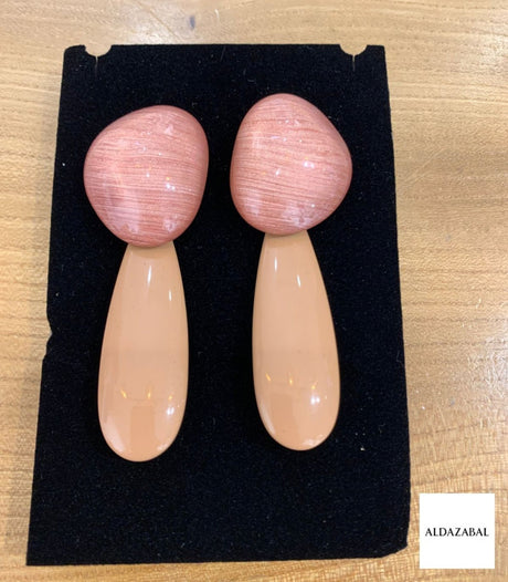Pendiente bruma terracota aldazabal joyas 1
