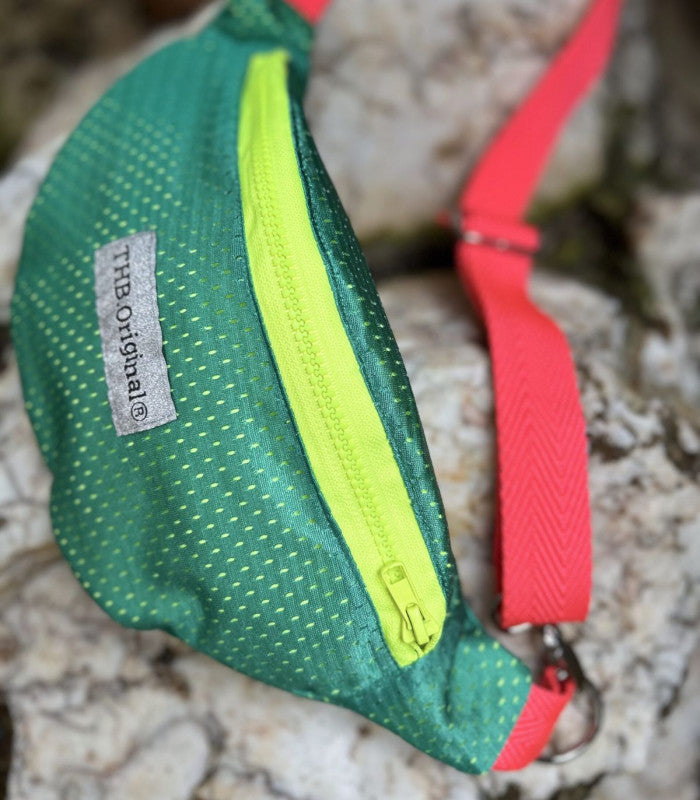 Riñonera verde thb original 2