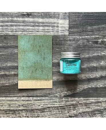 POLVOS EMBOSSING RANGER glaze Salvaged Patina 2