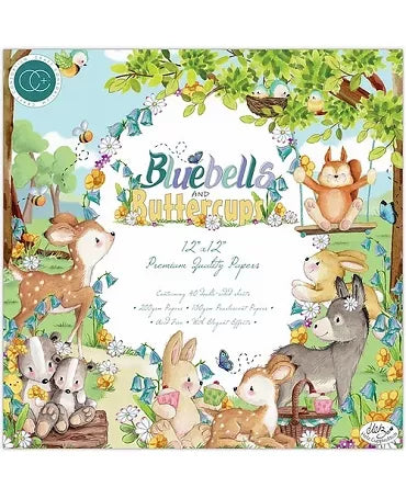 COLECCIÓN 30x30 Craft Consortium BLUEBELLS AND BUTTERCUPS 1