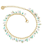Tobillera floria turquesa anartxy 1