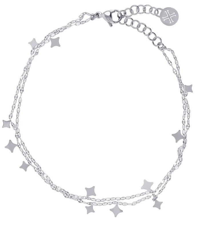 Tobillera glazy plateado anartxy 1