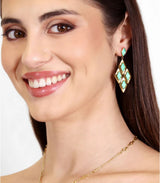 Pendiente irixa verde anartxy 2