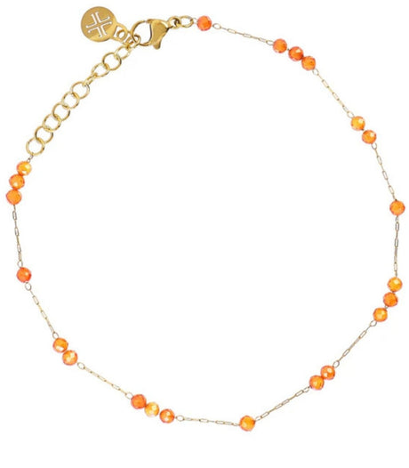 Tobillera spirit bubbles naranja anartxy 1