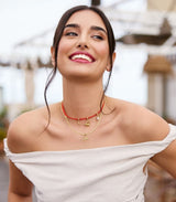 Collar pulsera charms magline dorado anartxy 2