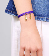 Collar pulsera charms magline morado anartxy 2