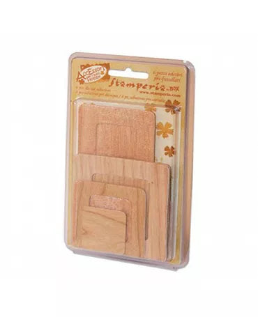 Die Cuts Stamperia MADERA MARCOS ADHESIVOS 6pc 1