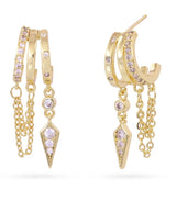 Pendiente shine zylo dorado anartxy 1