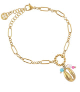 Pulsera coast sephira dorado anartxy 1