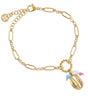 Pulsera coast sephira dorado anartxy 1