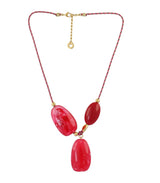 Collar marbles minyx rojo anartxy 1