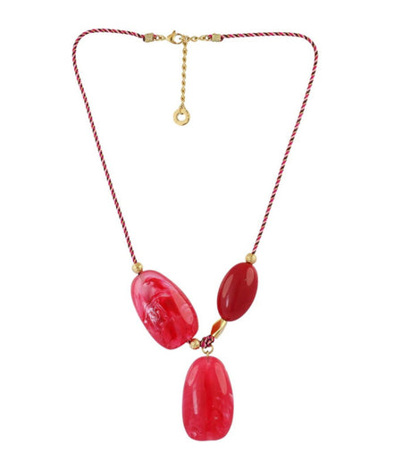 Collar marbles minyx rojo anartxy 1