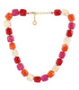 Collar marbles veina rojo anartxy 1