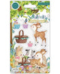 Sello Silicona Craft Consortium Bambi y pasteles 1