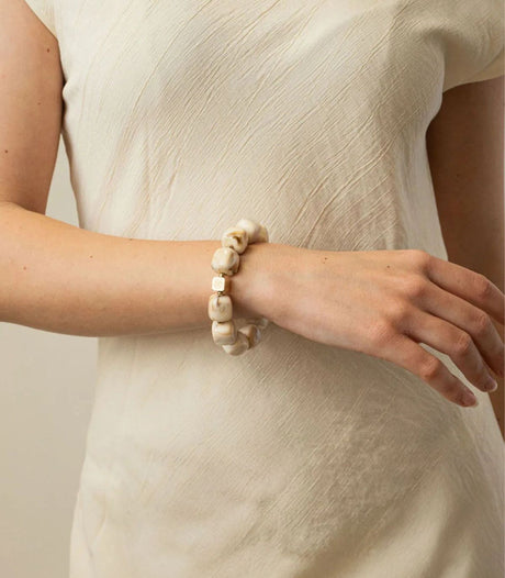 Pulsera marbles veina beige anartxy 2