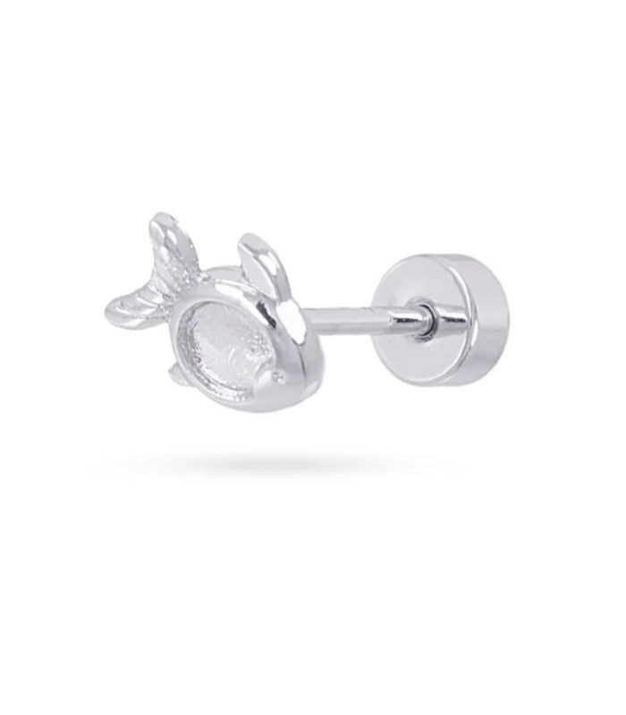 Piercing fugu plateado anartxy 2