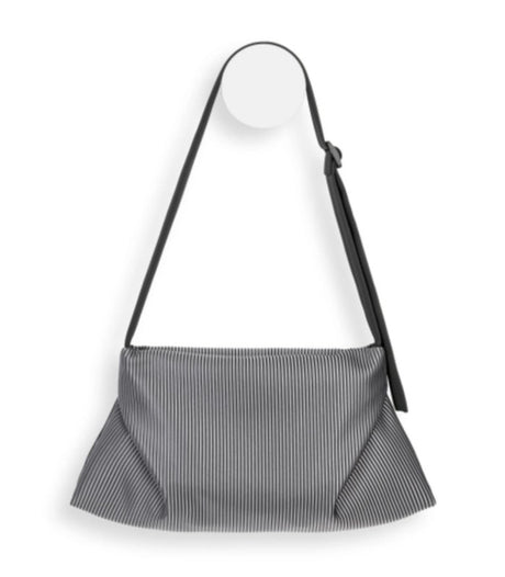 Bolso anvil bag black and gray lines in-zu 1