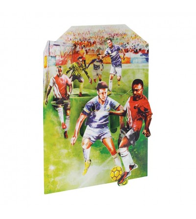 Tarjeta 3D, POSTAL SWING FUTBOL 1