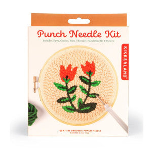 Kit de bordado tulipanes kikkerland 1