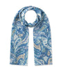 Fular paisley azul codello 1