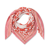 Pañuelo bisou rojo codello 1