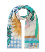 Fular mediterraneo sol azul codello 1