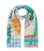 Fular mediterraneo sol azul codello 1