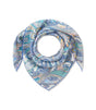 Pañuelo de seda paisley azul codello 1