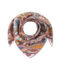 Pañuelo de seda paisley rosa codello 1