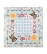 Pañuelo beach vibes azul codello 2